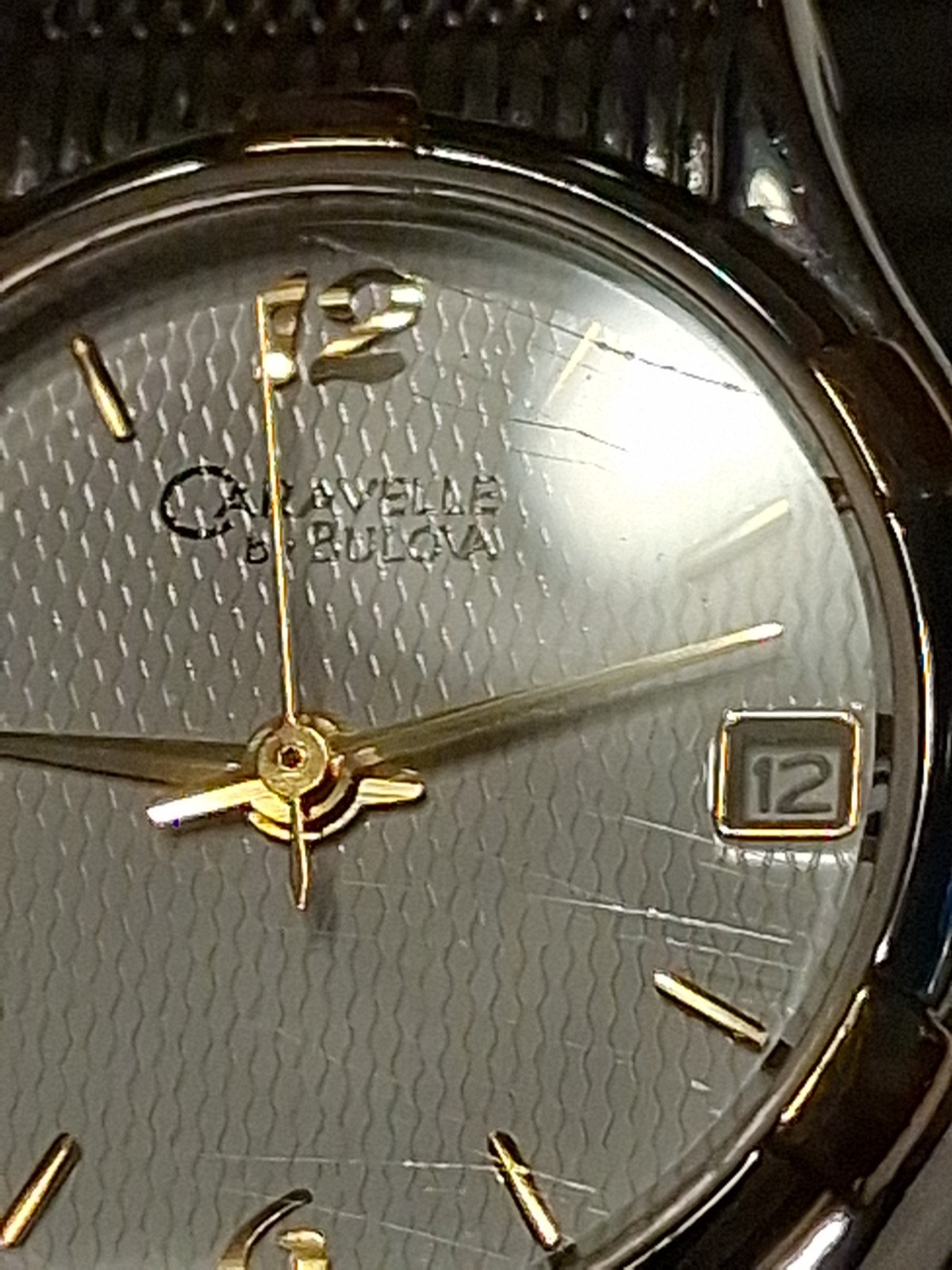 Caravelle by Bulova Women’s Two-Tone Stretch Band Watch, model 45M03 See Details