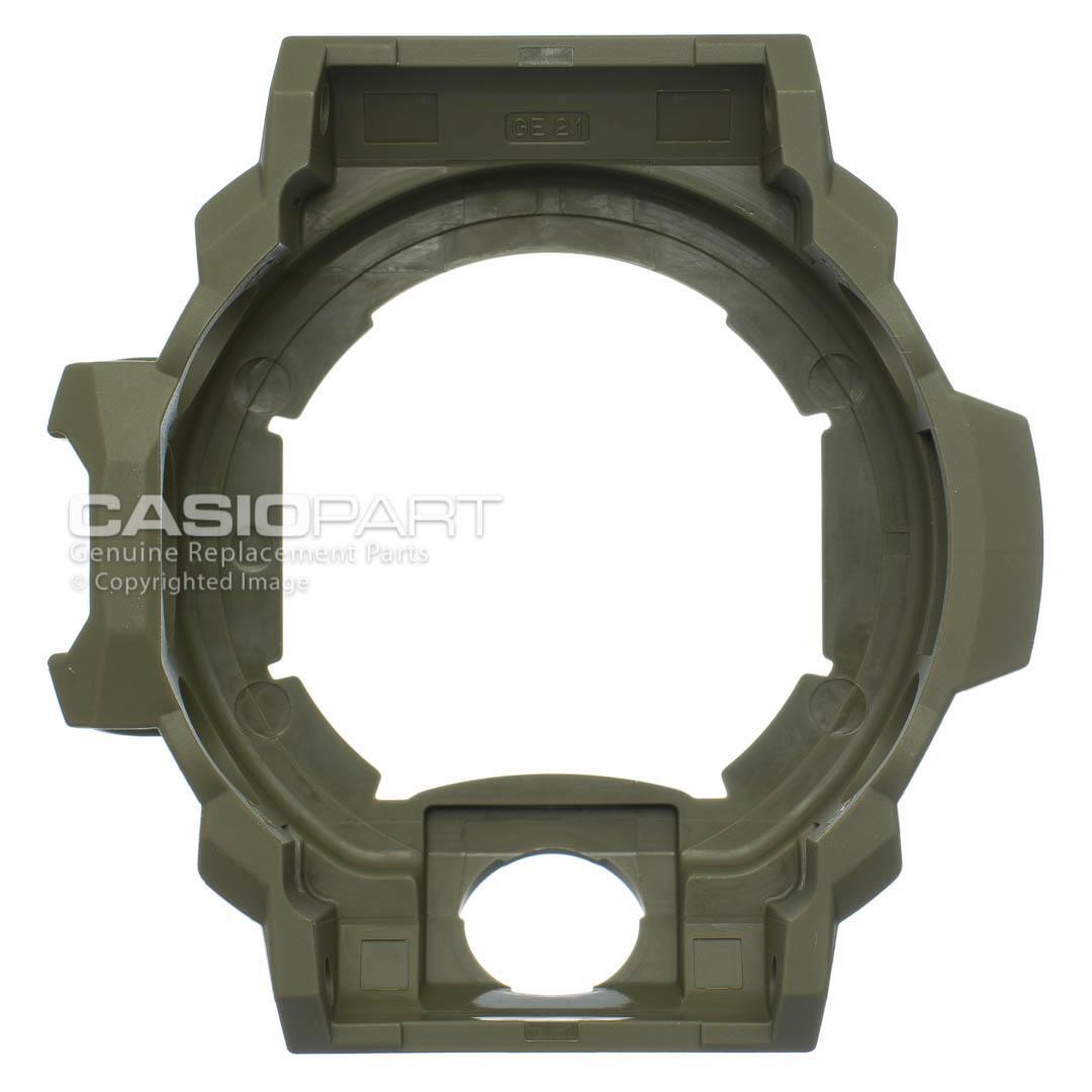Genuine CASIO G-SHOCK Band & Bezel GW-9400 GW9400-3 Original Green Strap & Shell