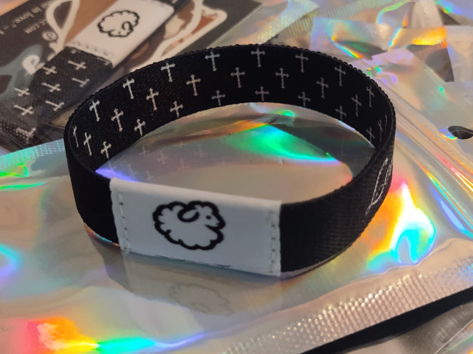 60 Pcs bulk NFC Daily Bible Verse LOVE LIKE JESUS Bracelets Wristbands unisex