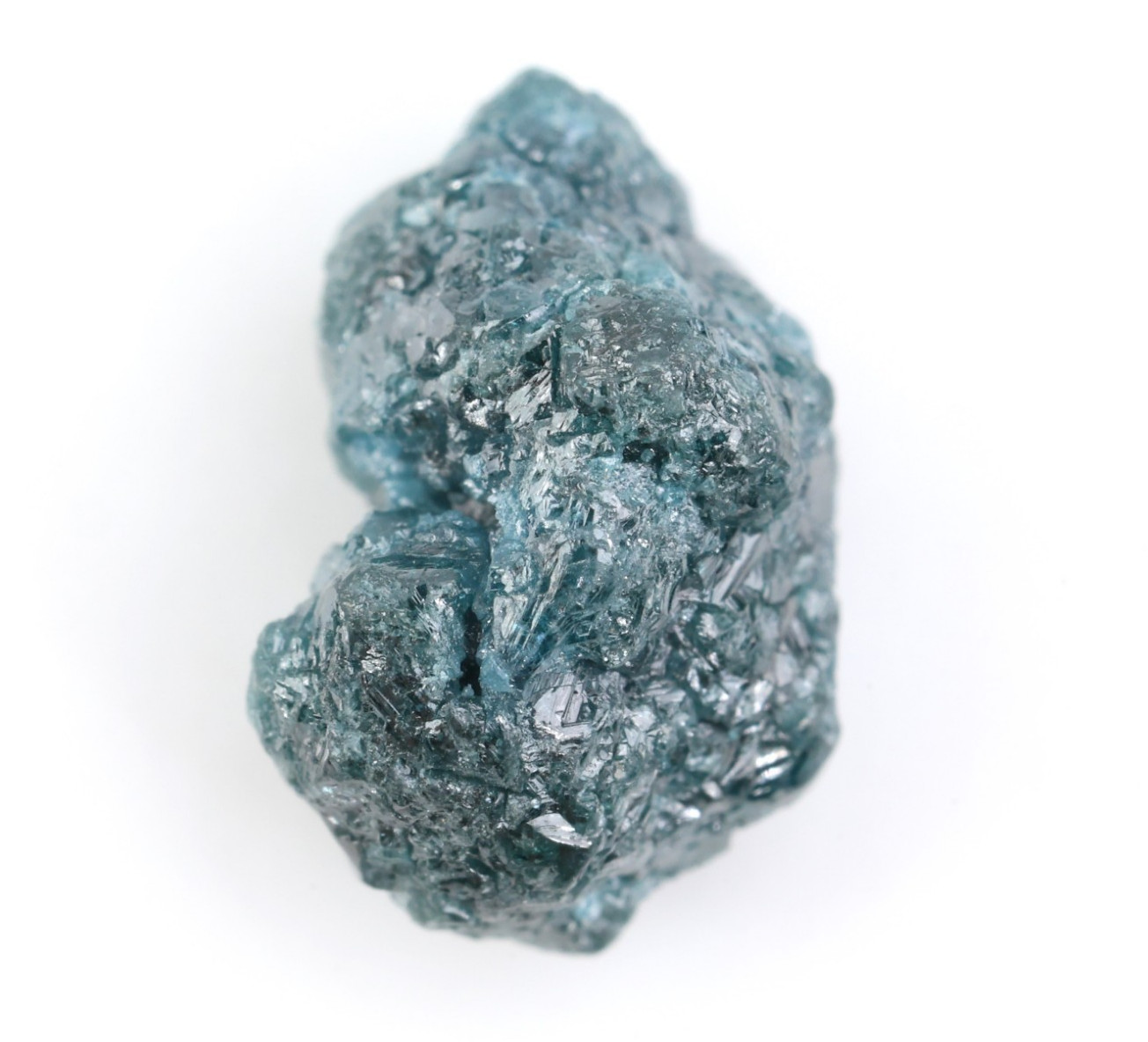 2.15Ct Natural Rough Blue Diamond l Earth Mined Loose Stone For Use Fine Jewelry