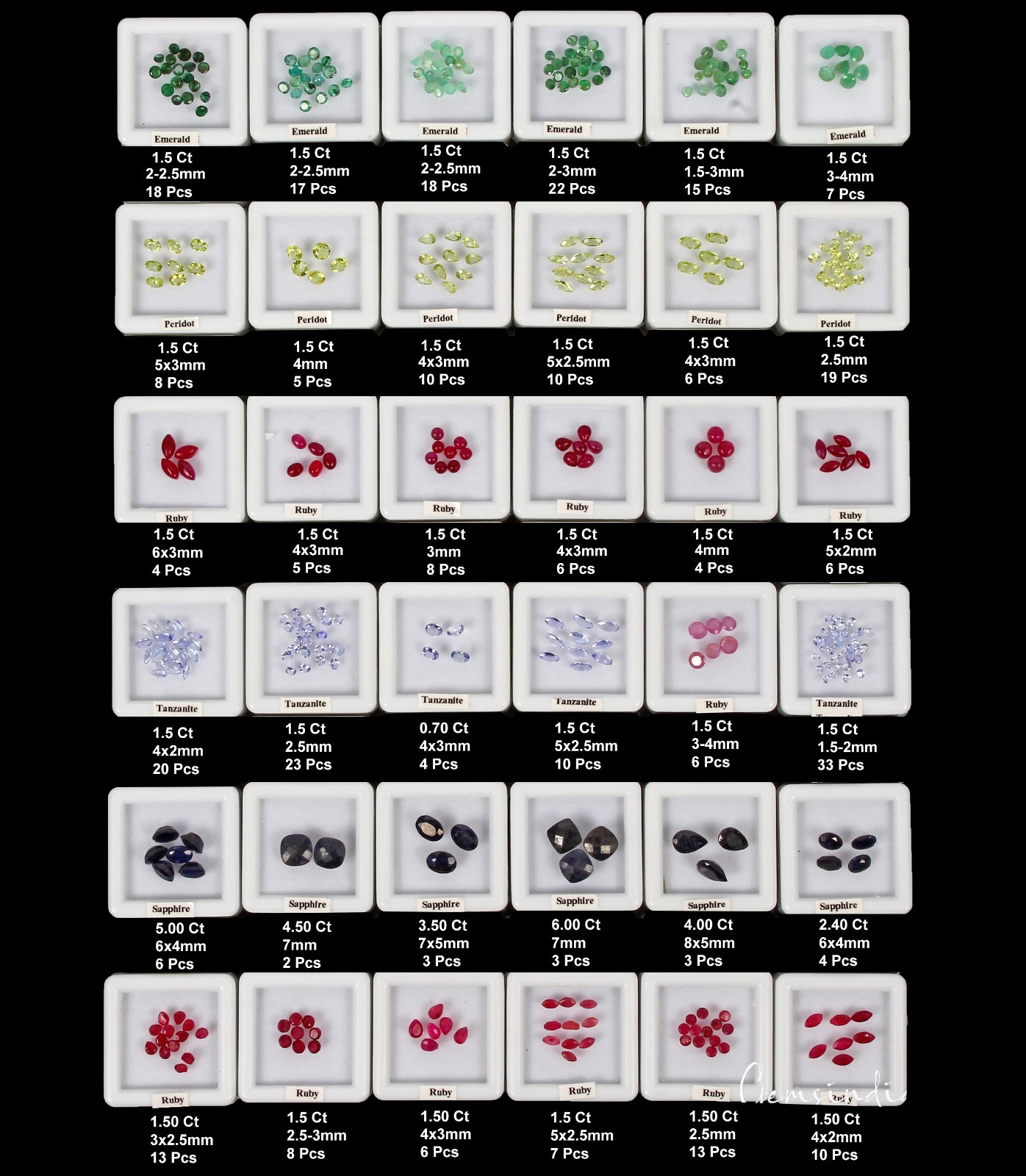 362 Pcs Estate Genuine Semi Precious Loose Mix Cut Multi Gems 36 Lot Collection