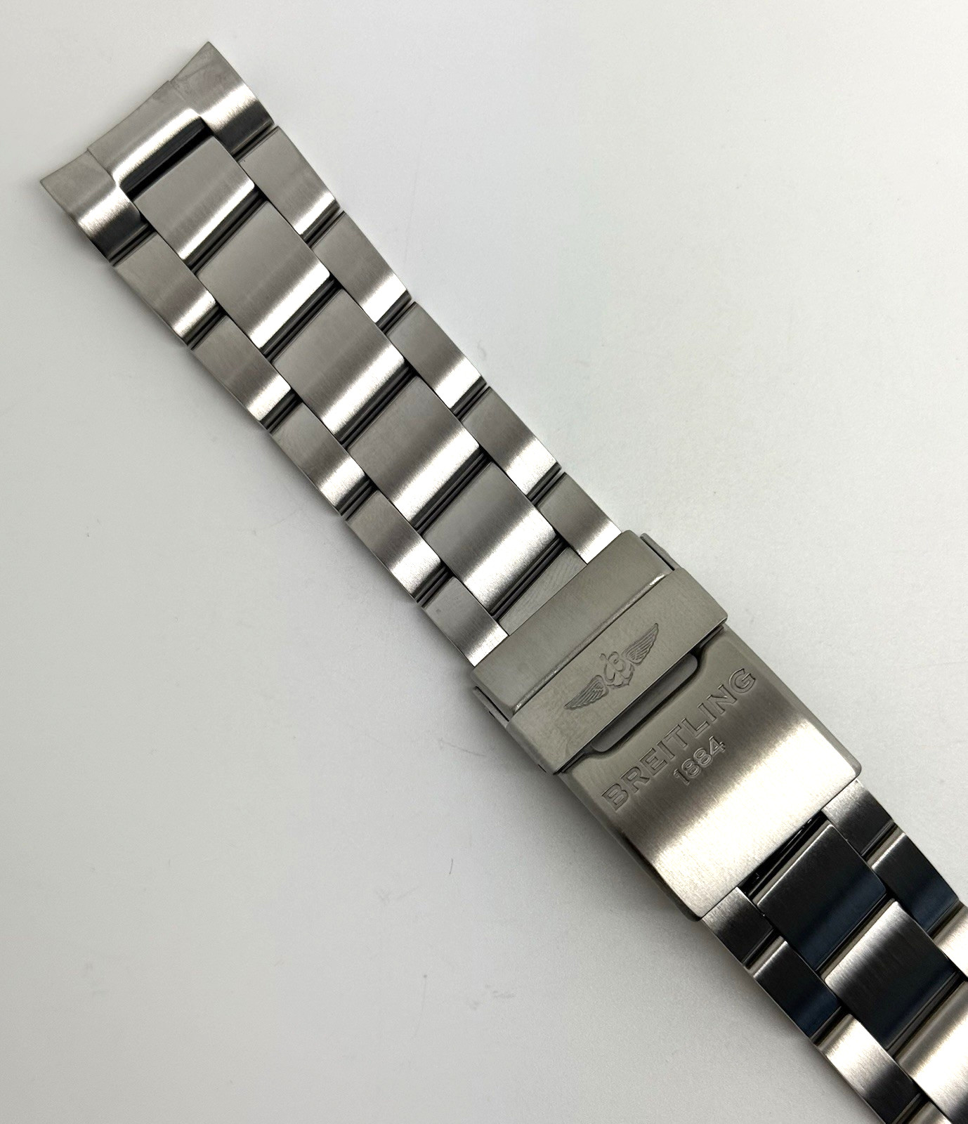 Breitling Colt 173A 22mm Brushed Stainless Steel Watch Bracelet Authentic OEM
