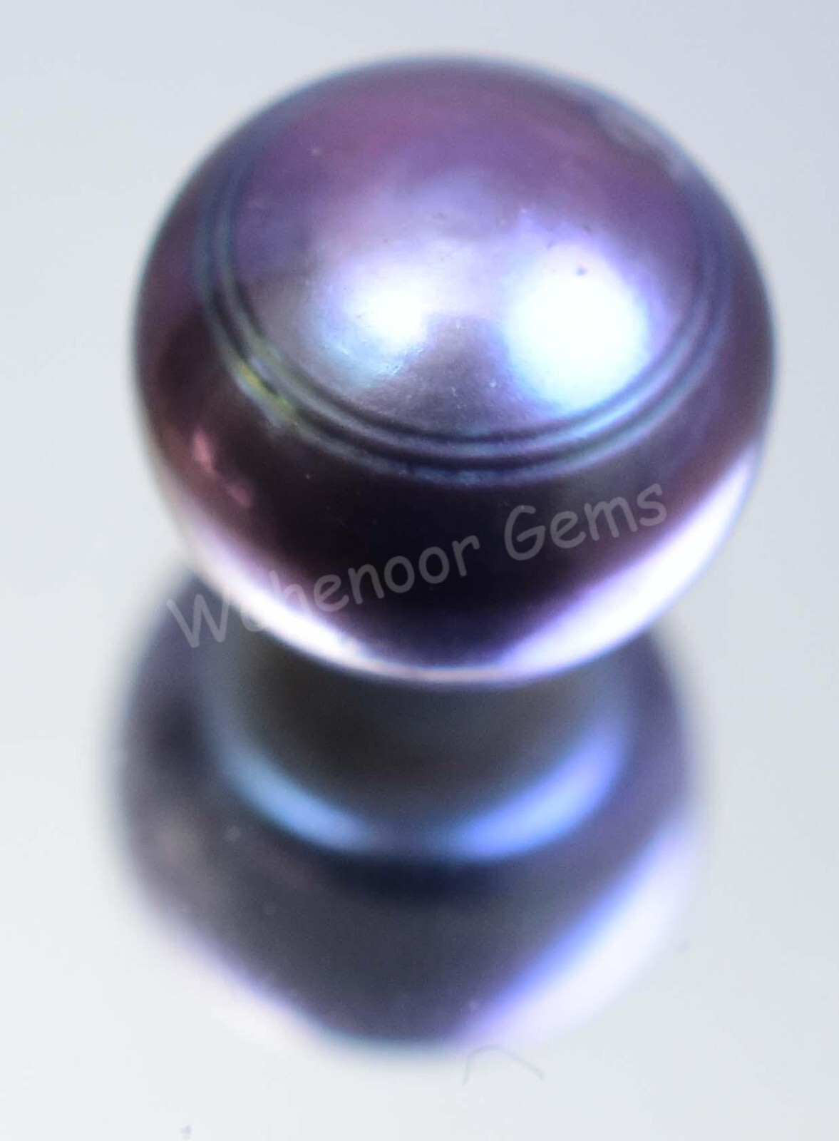 4.50 Ct Natural Tahitian Gray Blue South Sea Pearl AGL Certified Untreated Gems