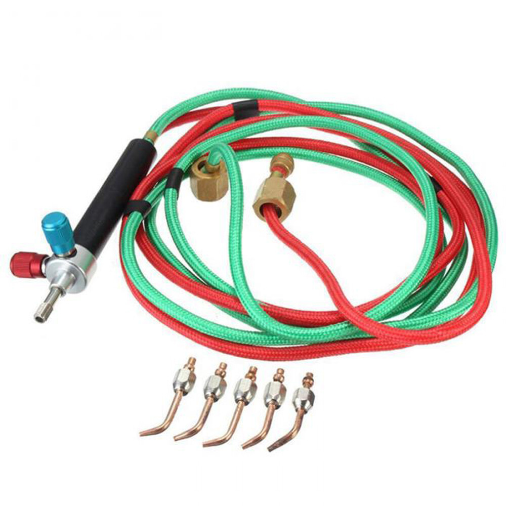 Mini Hot Jewelry Jewelers Micro Welding Soldering Torch Small Head Gas W/5 Tip