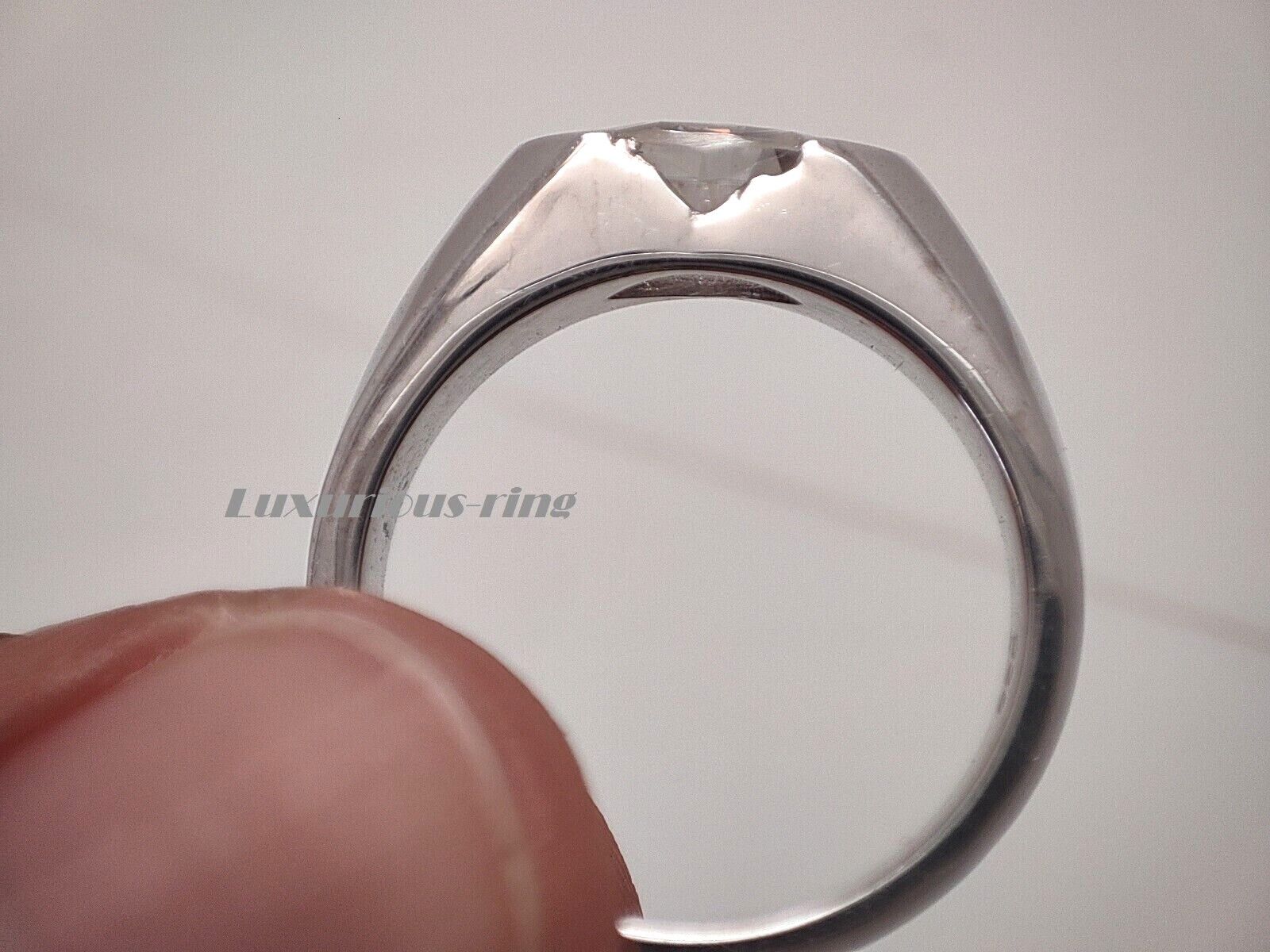 925 Starling Silver 10×5 mm Marquise Cut Classic Ring, White Moissanite Ring