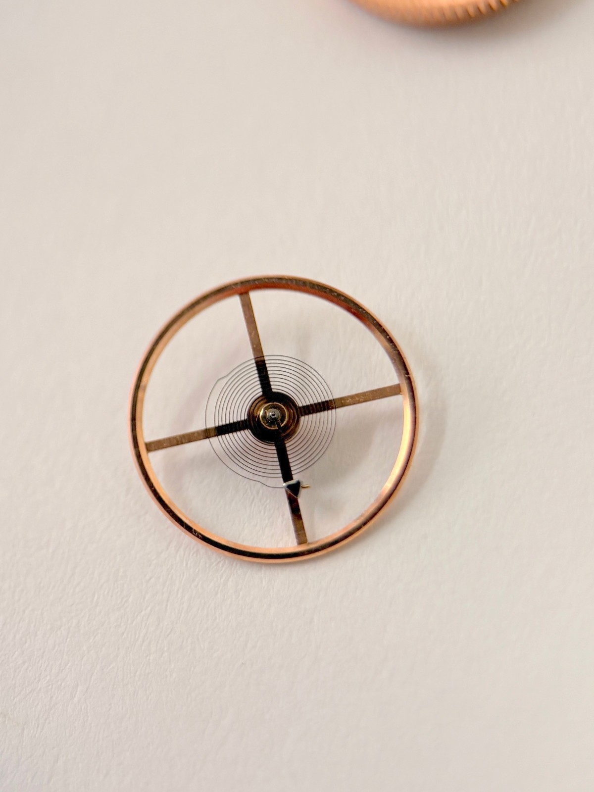 Omega Cal 552 Watch Parts Movement Case 165.020 Dial Fork Wheel Spring Bridge 3