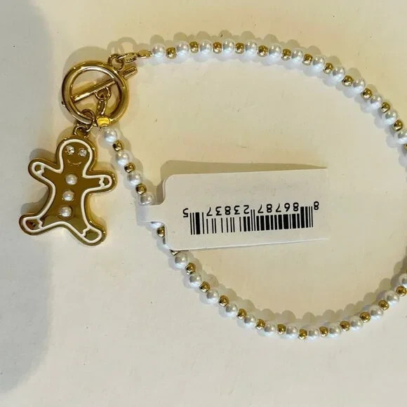 Alex and Ani Christmas Gingerbread Toggle Bracelet Holiday gift