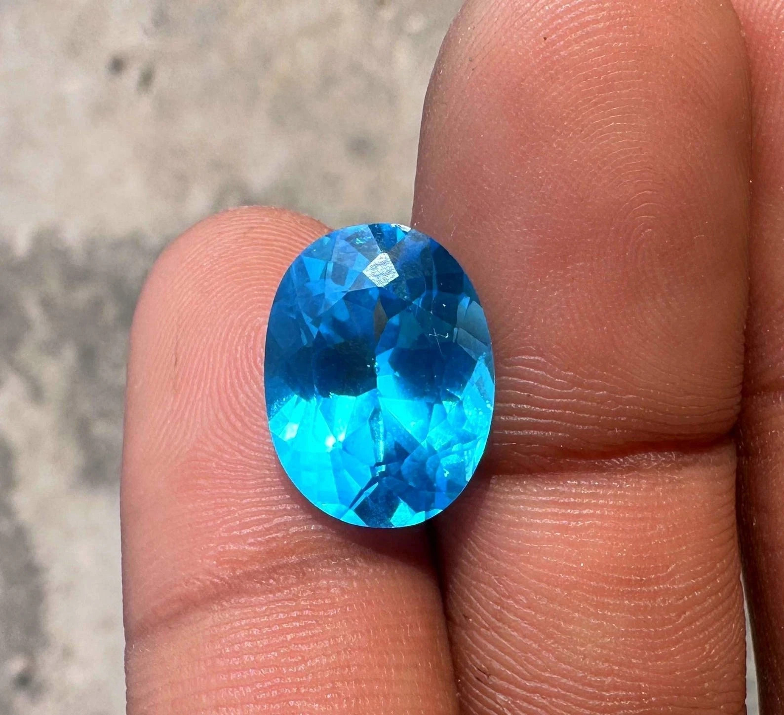 AAA Certified 9.55 Ct Natural Paraiba Tourmaline Blue Oval Cut Loose Gemstone