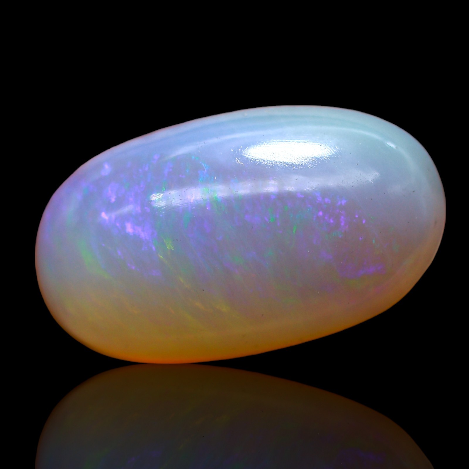 6.45 Cts Natural Fire Opal Gemstone Bracelet Supply Oval Cabochon 17x16x5 mm