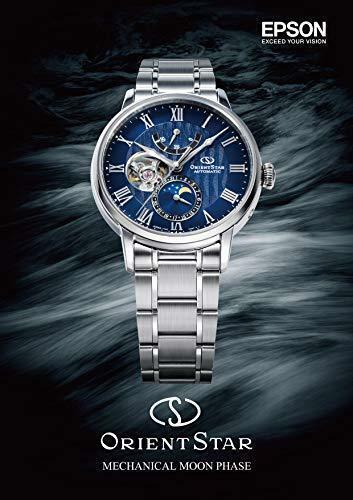 Orient Star RK-AY0103L Automatic Mechanical 22 Jewels Moon Phase Men`s Watch