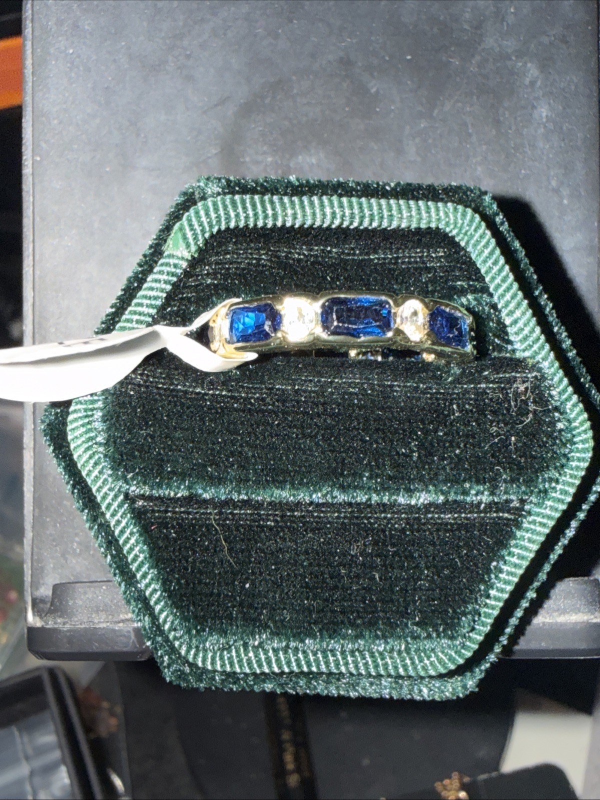 18k Yellow Gold Filled Ring Size 6