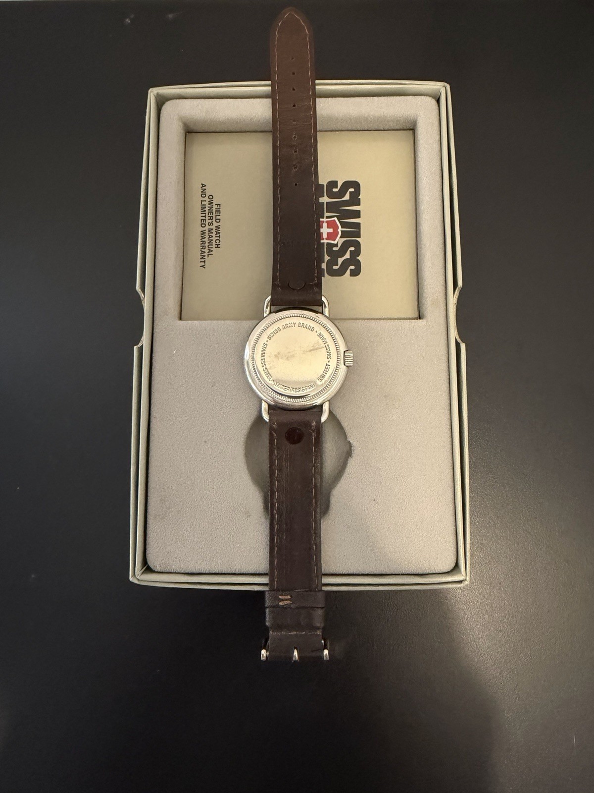 Swiss Army Men’s Cavalry Field Watch Marlboro Country Store – Comes With Box