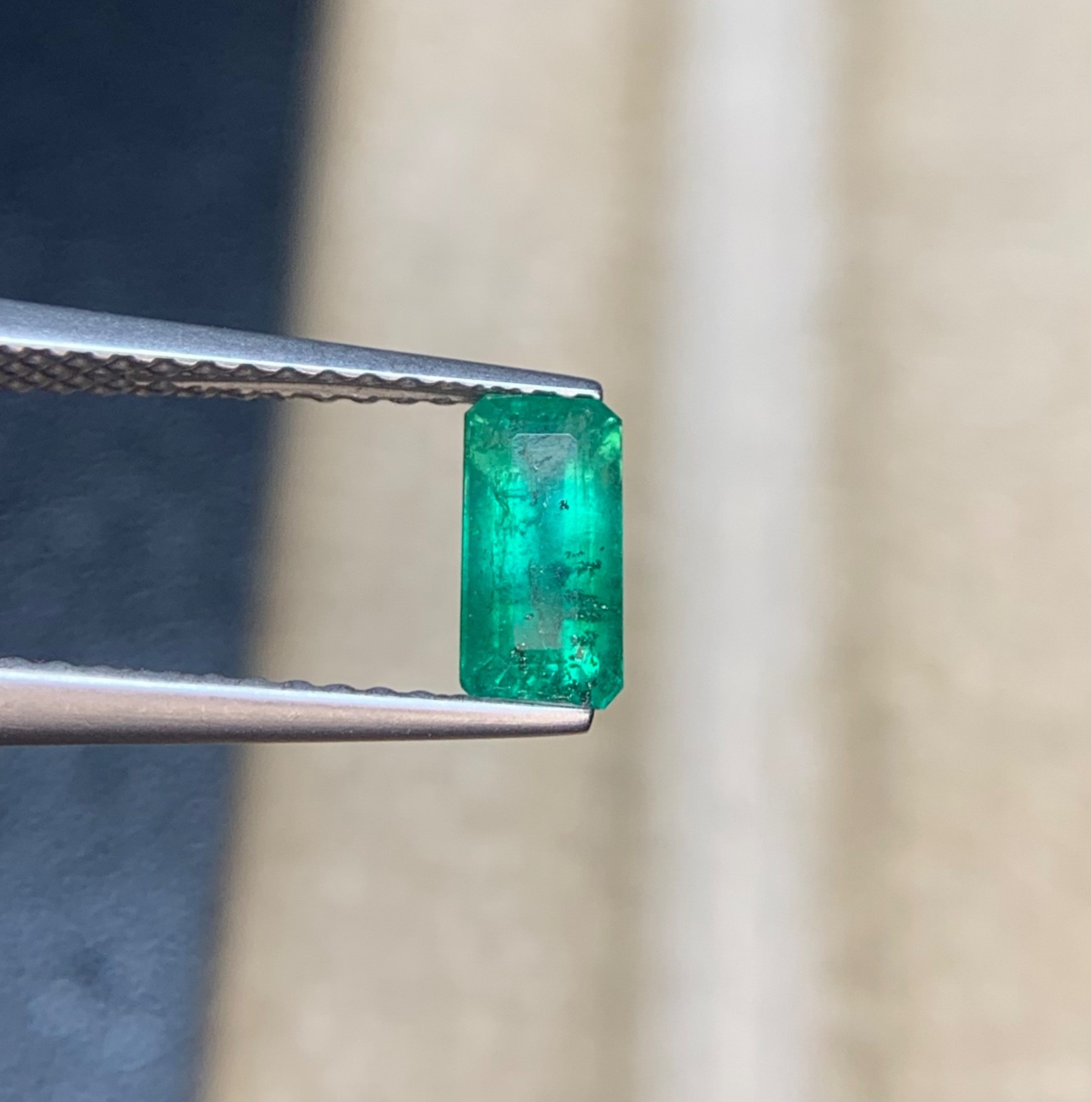 Natural Emerald Gemstone, 0.57 Crt From Swat