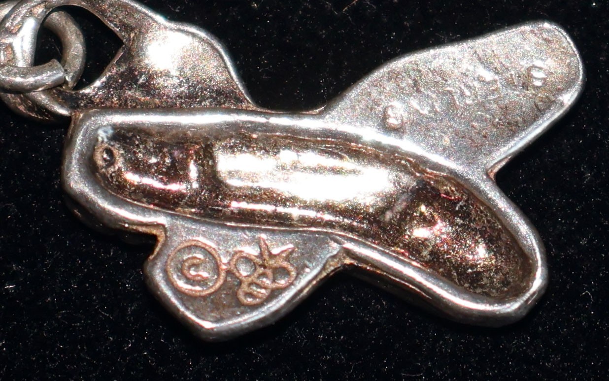 Vintage Rembrandt Sterling Silver Ballerina & Ballet Slippers Charms Set 5.77g