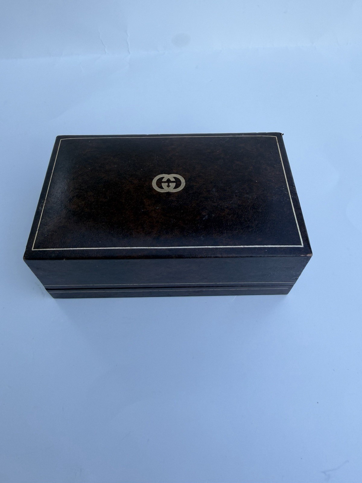 GUCCI 1100-L Change Bezel Gold Bangle Quartz Ladies Watch w/ Box
