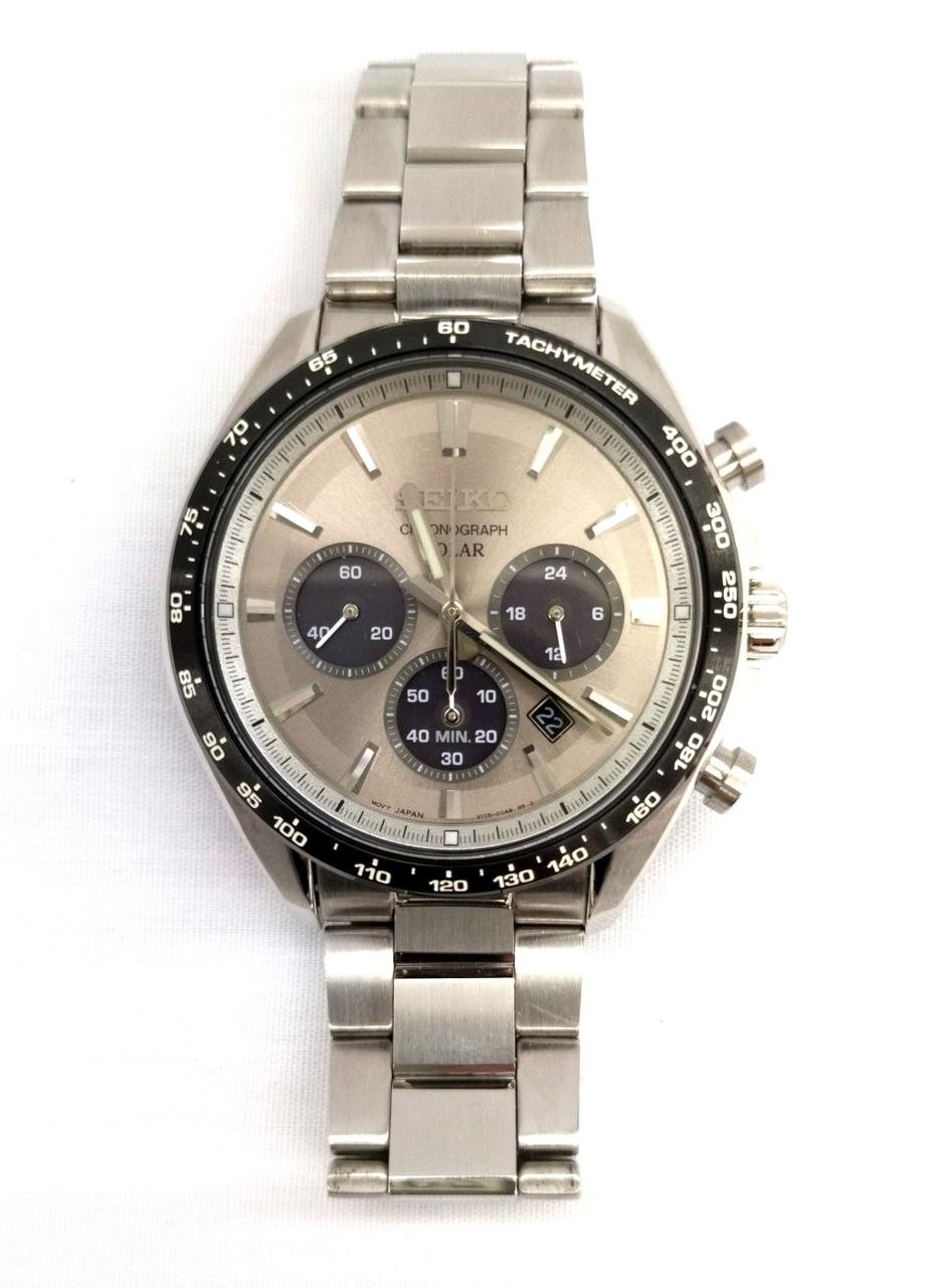 SEIKO Prospex SPBY181 Black Dial Solar Powered Mens Watch Auth Japan