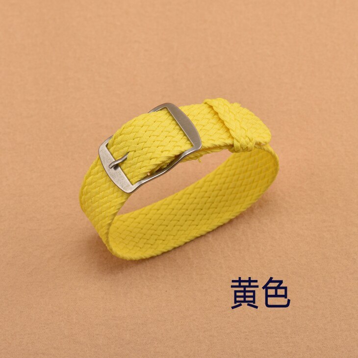 Long Strap PL Nylon Watch Band Bracelet 14mm 16 18mm 20mm 22mm Weave Wrist Strap