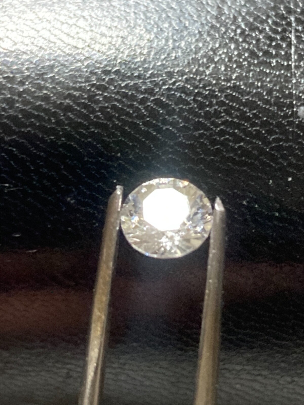 YAG Yttrium Aluminum Garnet 6.0mm Round Brilliant Colorless Loose Stone 1.10 cts