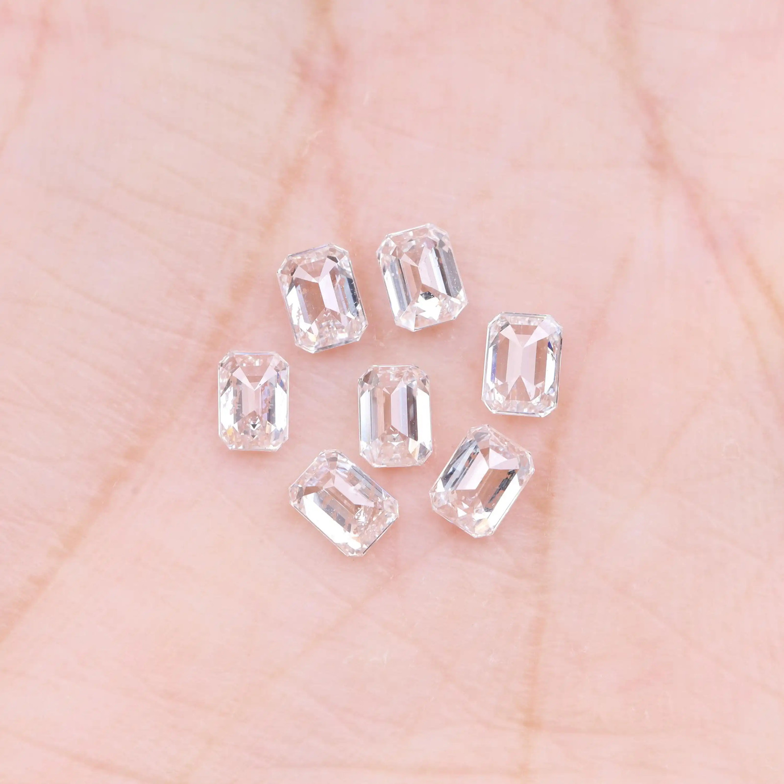 [CVD/HPHT Radiant Emerald] Wholesale 0.08-1ct Loose Lab Diamond Melee DEF VVS-VS