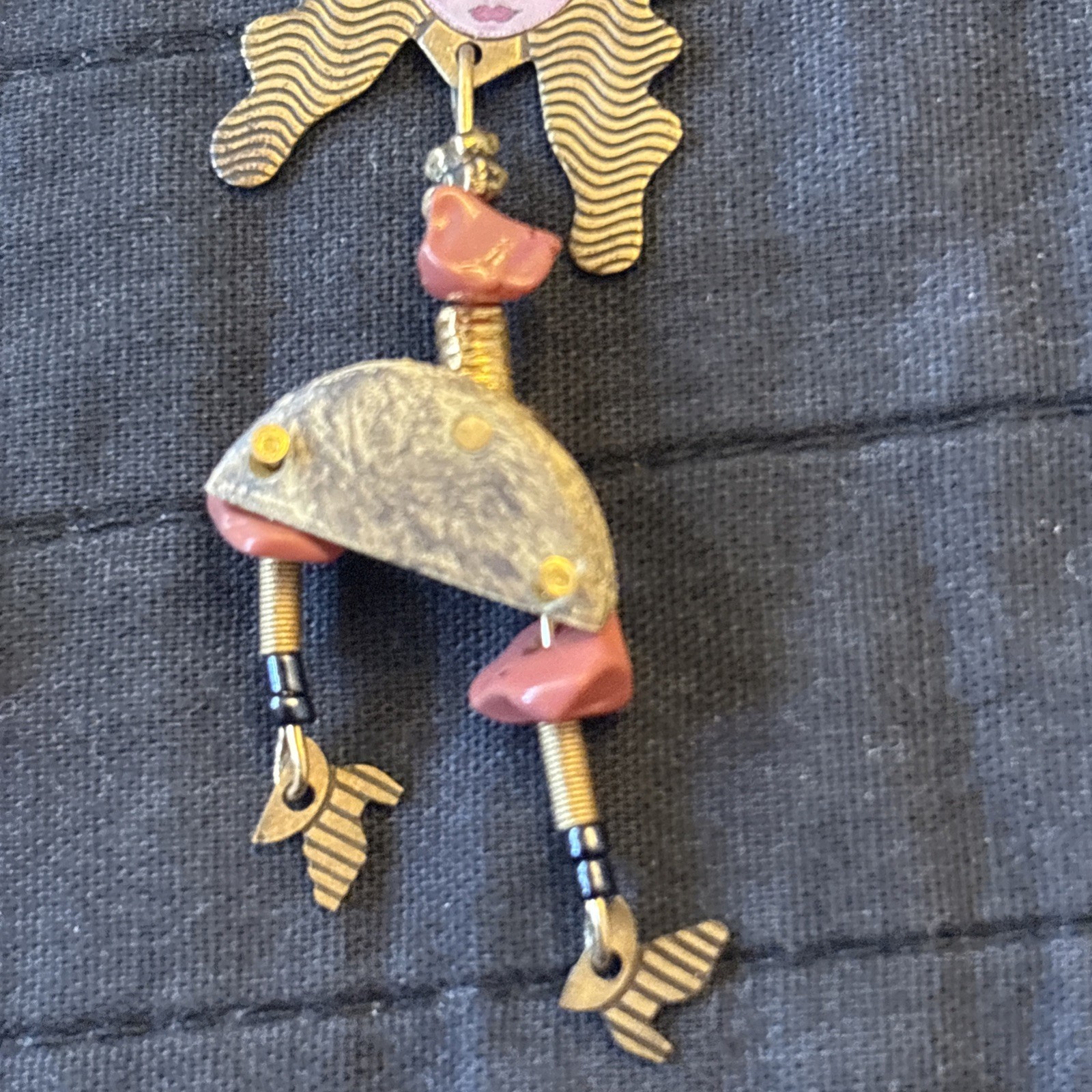 Kimberly Willcox for Silvestri Earrings Pierced Artisan. EUC