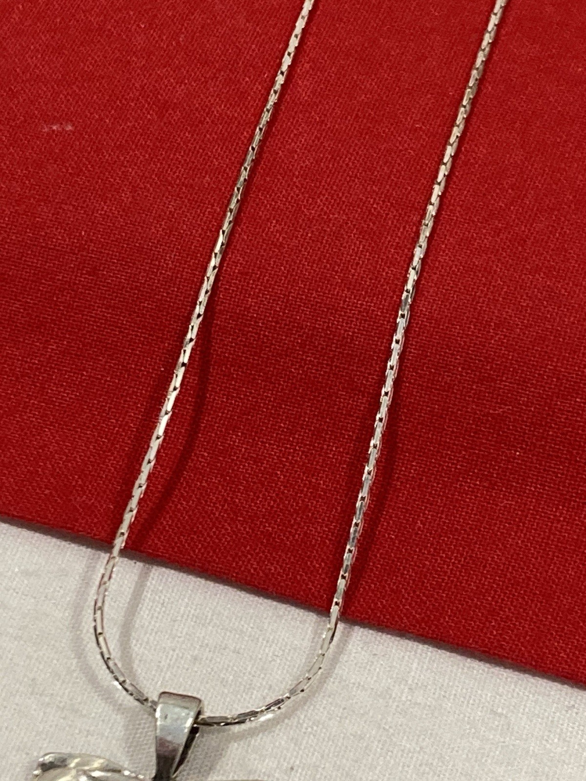 NEW OR PAZ PZ ISRAEL Sterling Silver 925 ROMAN GLASS Pendant 20″ Necklace W/BOX