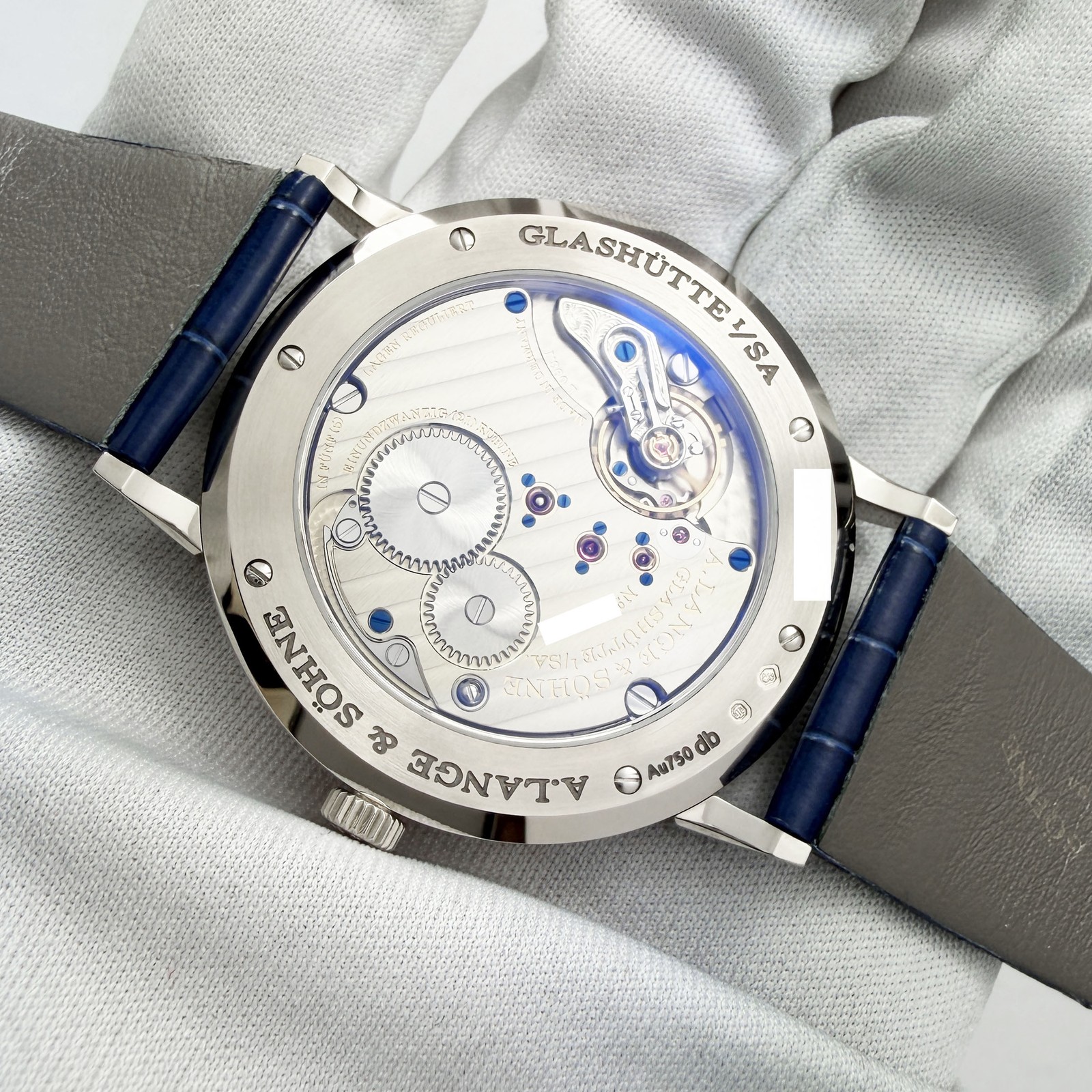 Unworn 2026 A. Lange & Sohne Saxonia 205.086 39MM Blue Aventurine 18K Wg B/p