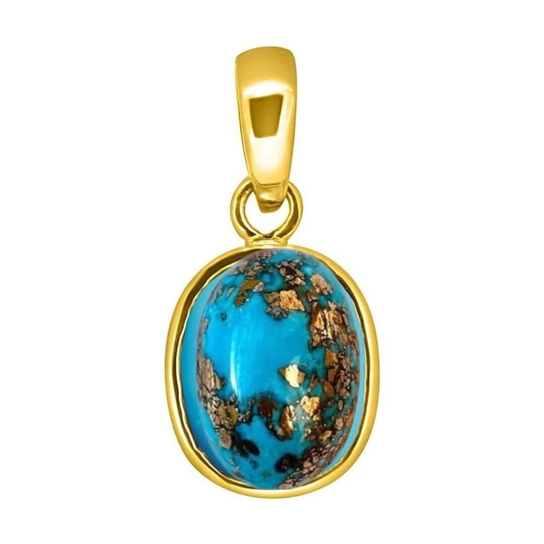 12.00 CARAT irani Turquoise firoza Pendant Stone Original Certified Natural Lock