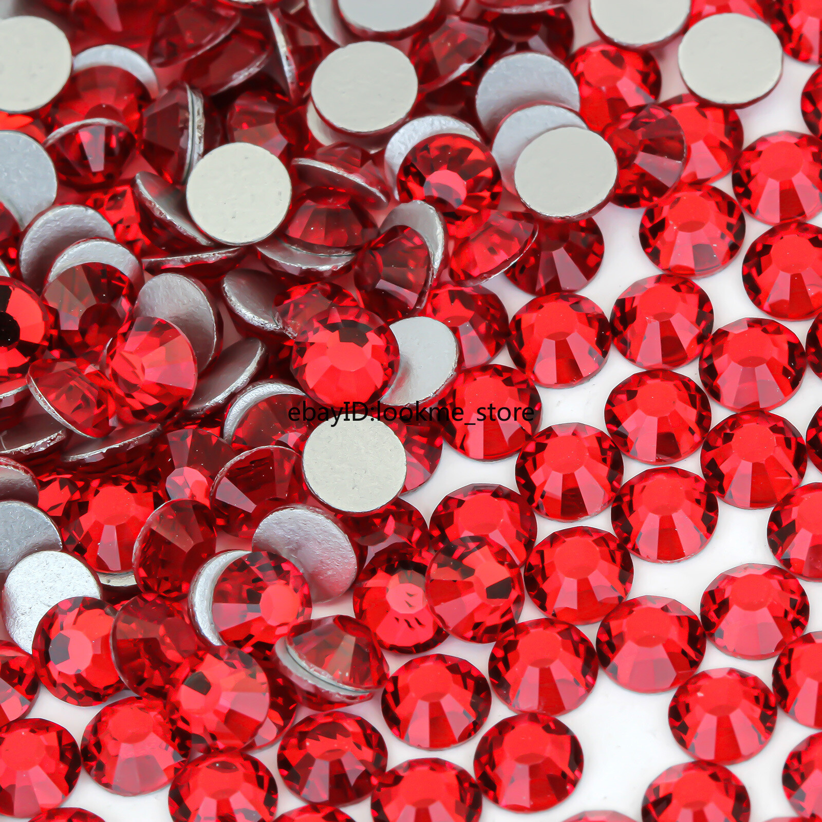 Non Hotfix Crystal Glass Rhinestones Flatback Nail Art Gems 3D Glitter Art Deco