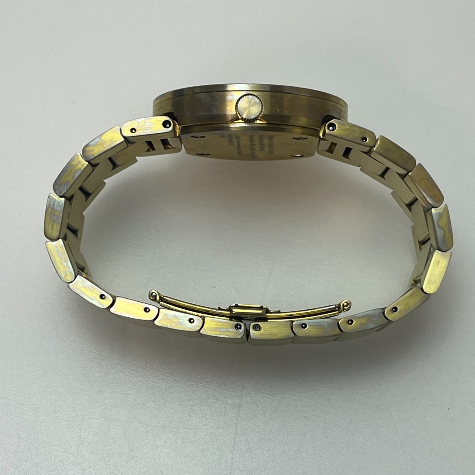Seiko Issey Miyake TO NY0N005 Unisex Quartz Gold Stainless Steel w/BOX #164B