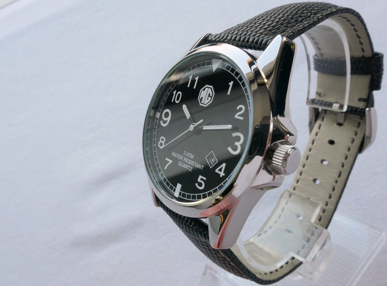 MG Morris Garages BMC MGA MGB Classic Aviator Driver Sport Car Accessory Watch