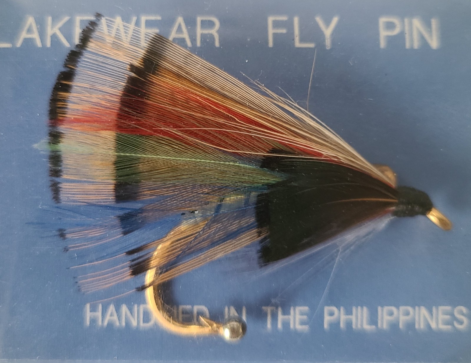 Dept 56 Lakewear Fly Pin Philippines Lapel Pin #2952-1 New Old Stock