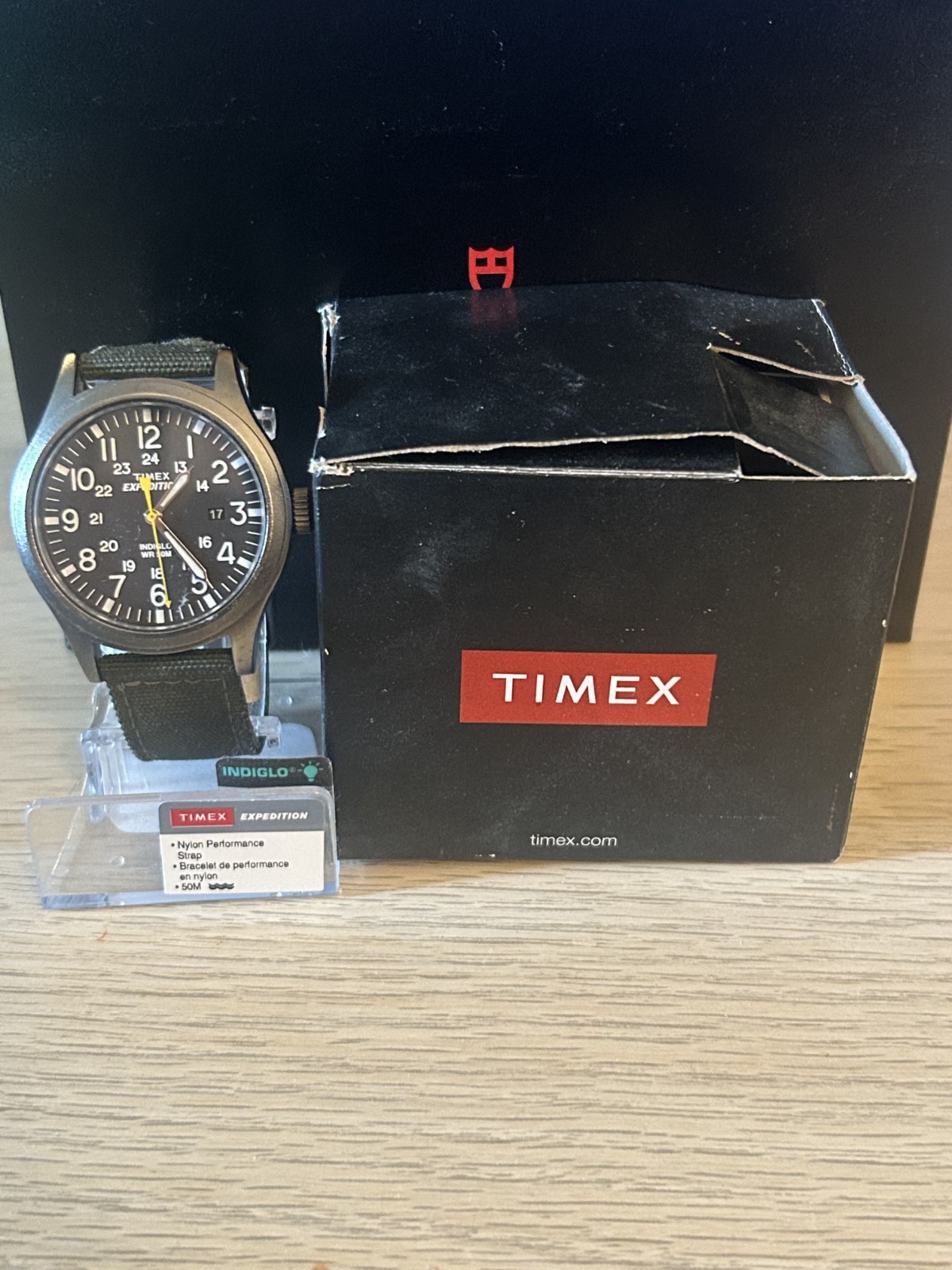 Timex T49961 Expedition Scout Green Indiglo Mens Full Kit
