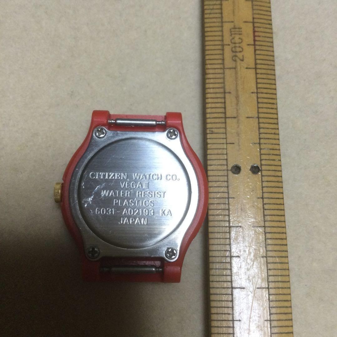 Citizen Watch 6031 Red Character Snoopy