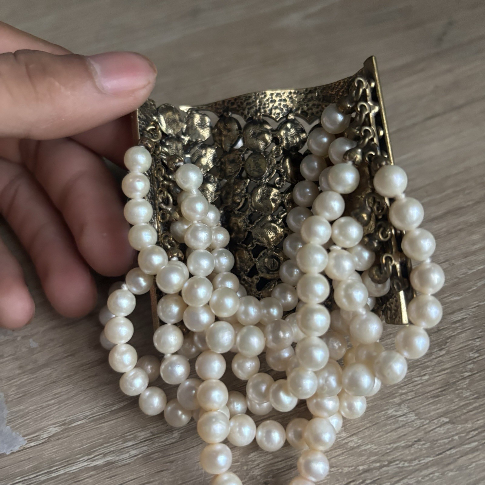 Vintage Bijoux BEAUTIFUL gem Bracelet UNIQUE