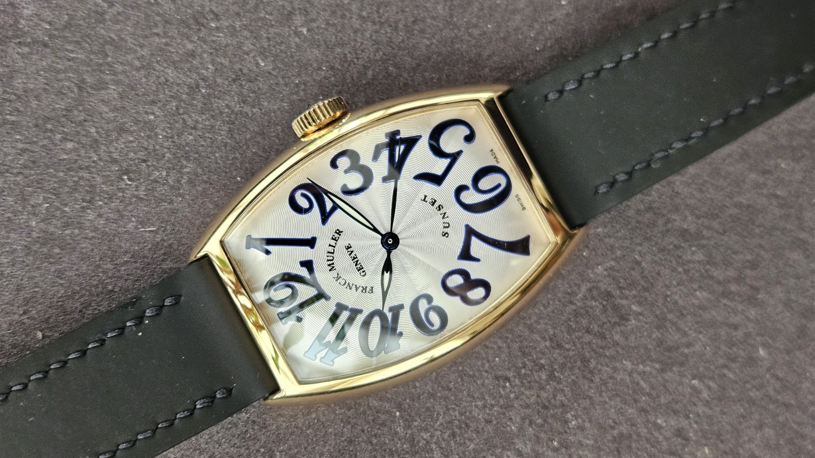 Franck Muller 5850 Sunset 18k YG SERVICED 2026 MINT