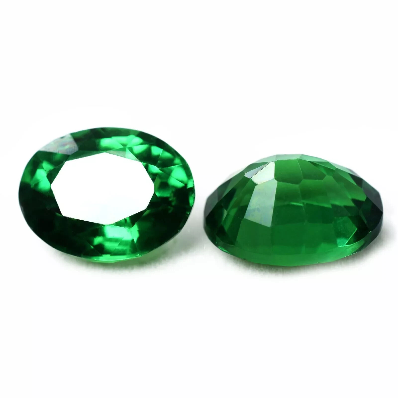 Natural Colombian Emerald Pair 19.60 Ct Loose Gemstone EGL CERTIFIED Oval Cut