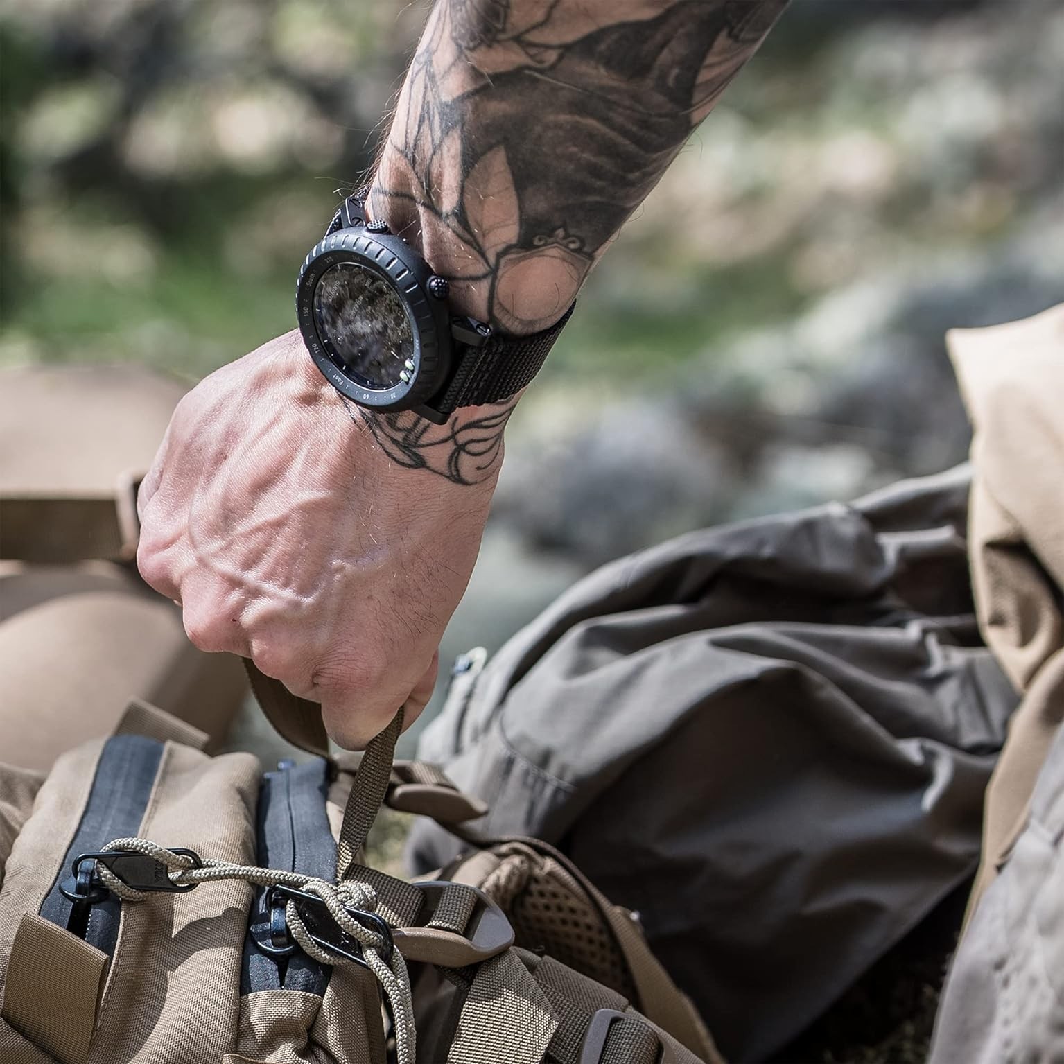 Suunto SS014279010 Core Digital Display Quartz Watch, Black Elastomer Band, Roun