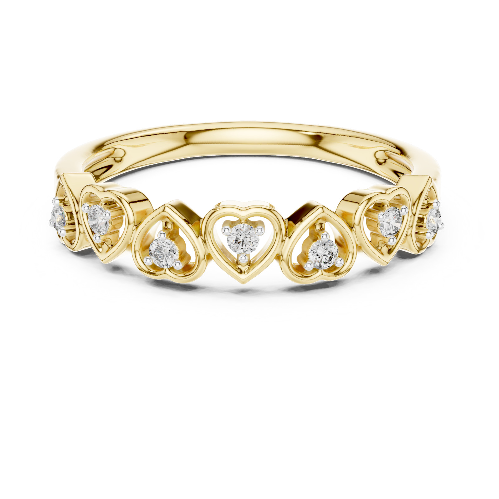 Natural Certified Round Diamond Lovely Twisted Engagement Ring 14k Gold over