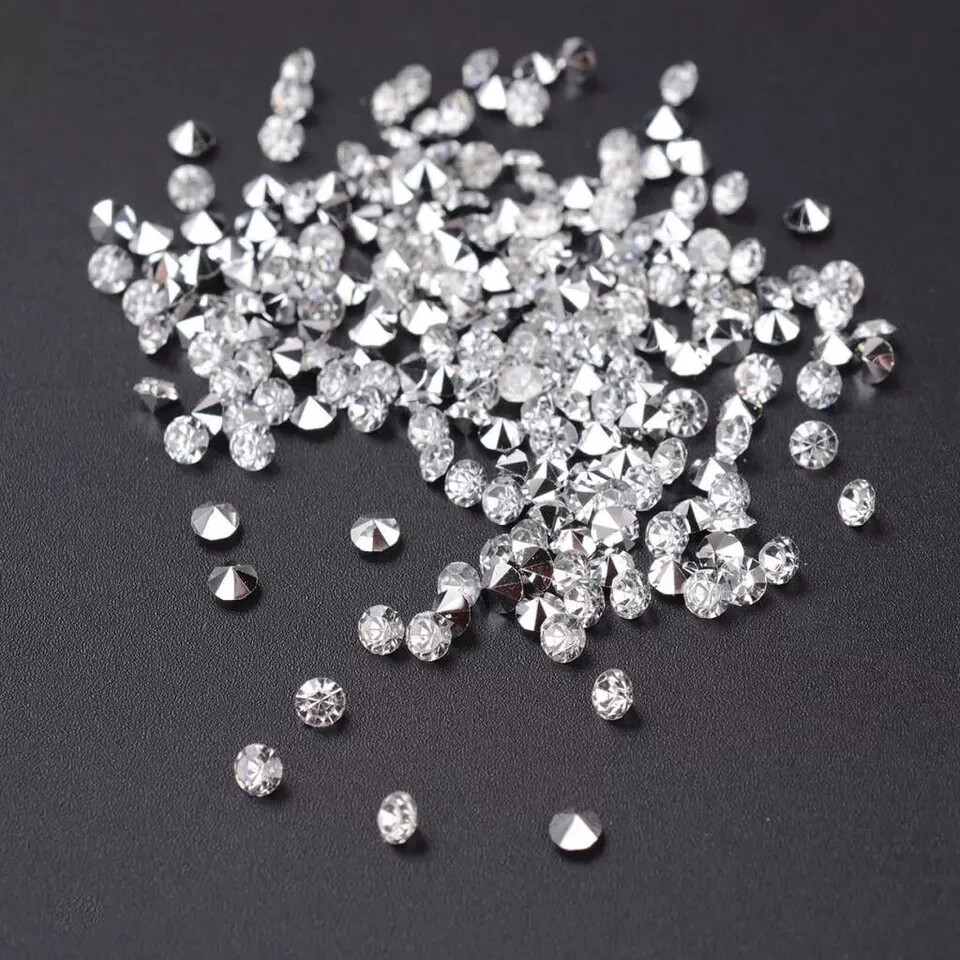 Loose Lab-Grown CVD Diamond LOT 1.30 MM D Color IF CLARITY 100 PCS Certified