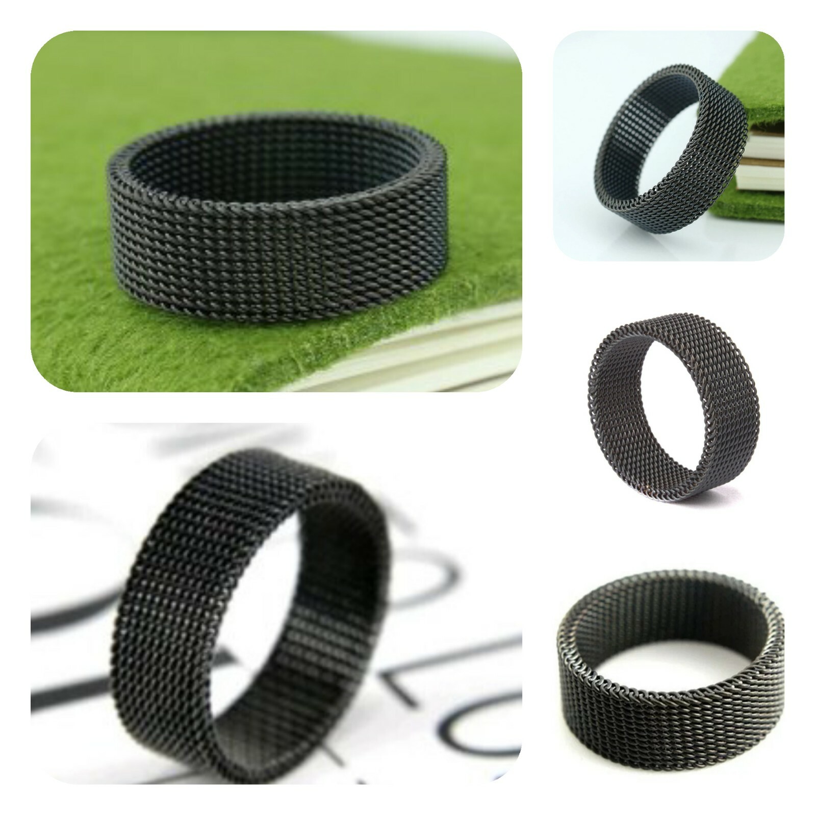 -MESH BAND STIANLESS STEEL SIZE 8 9 10 11 8MM Width