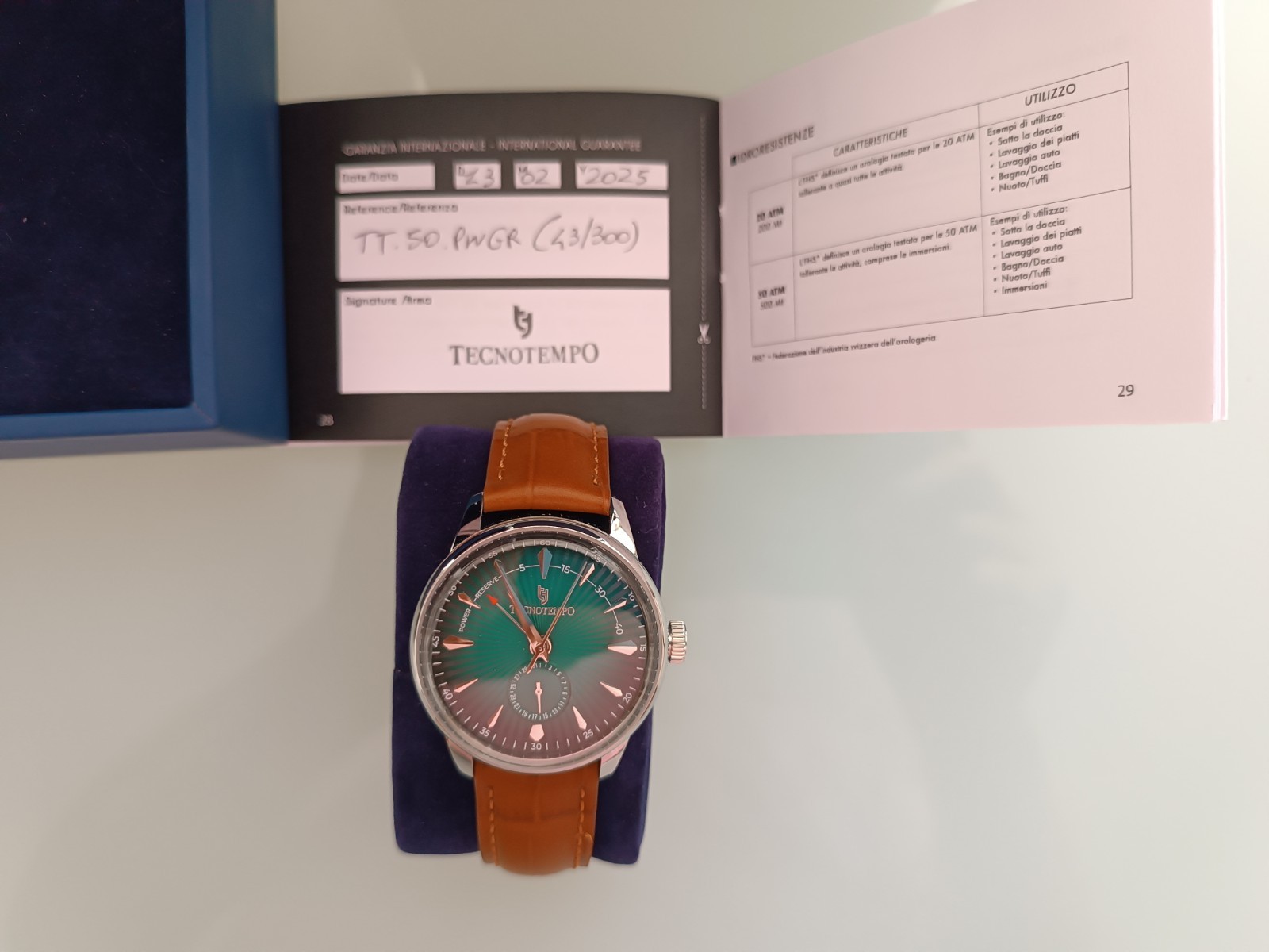 Tecnotempo Power Reserve Limited Edition Automatic Watch