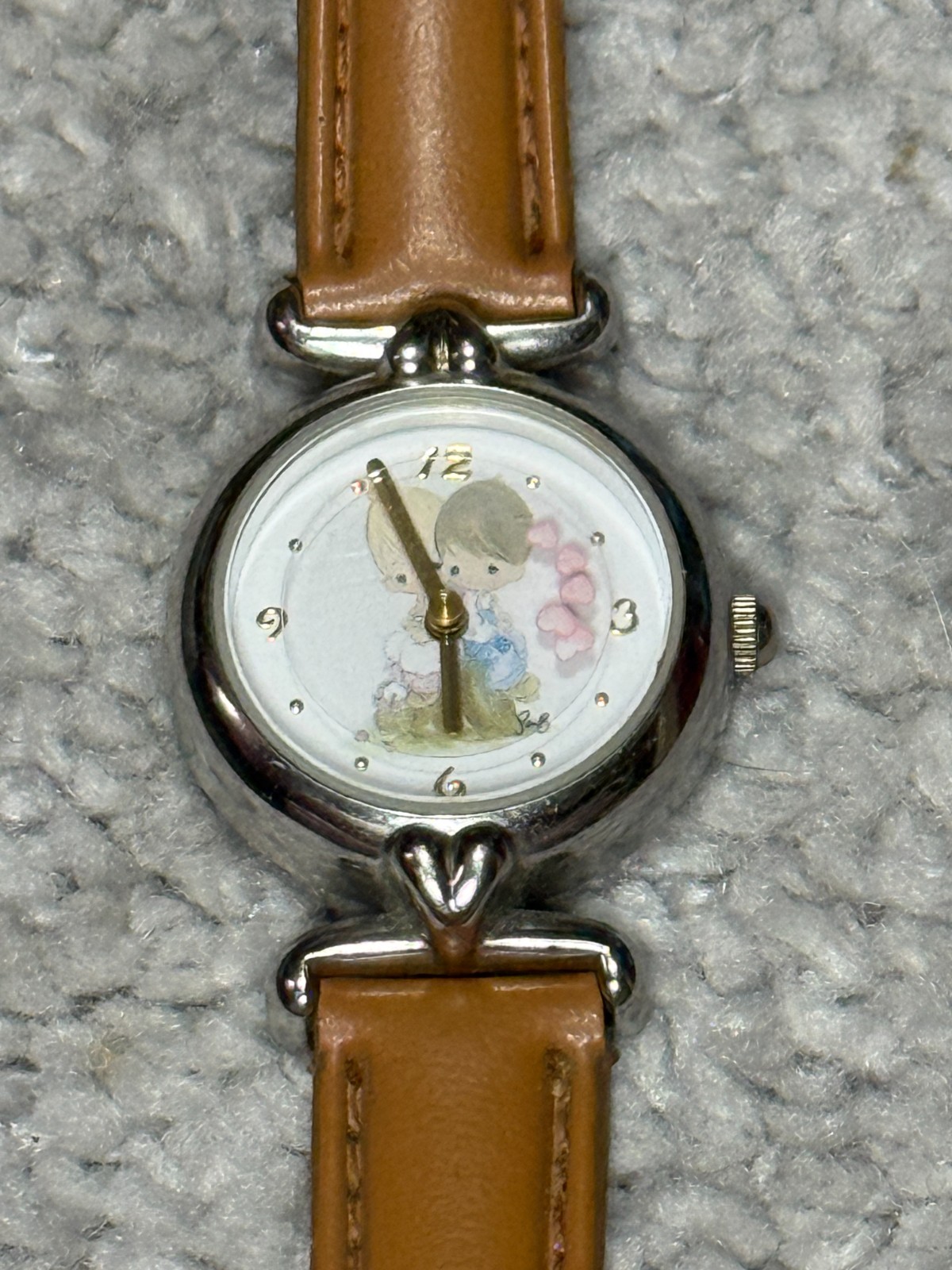 PRECIOUS MOMENTS Valdawn Wristwatch Love One Another Vintage