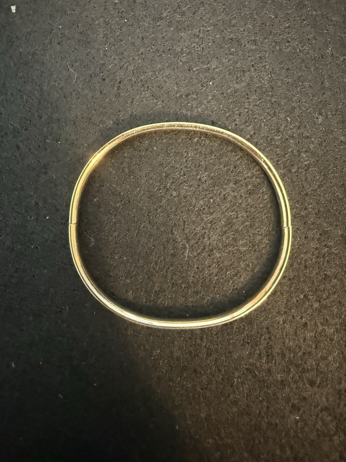 CHILDS BANGLE 5.5 INCH 3.8MM 10K YELLOW GOLD