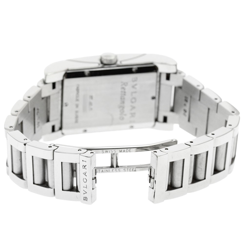 BVLGARI Rettangolo RT45S Date Black Dial Automatic Men’s Watch_951156