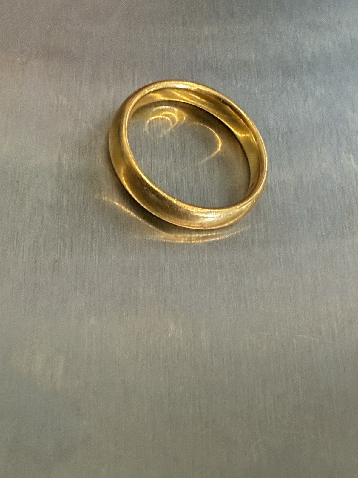 Vintage 1936 22ct Gold Wedding Band – 3mm Width – Size J (4.4g) Fully Hallmarked
