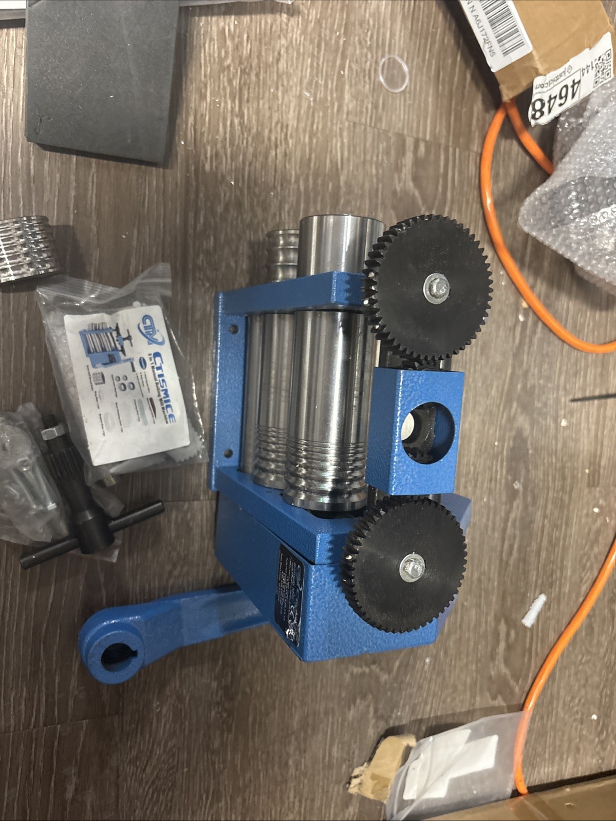 Jewelry Rolling Mill Machine, Adjustable Thickness Metal Press Tool Crafting