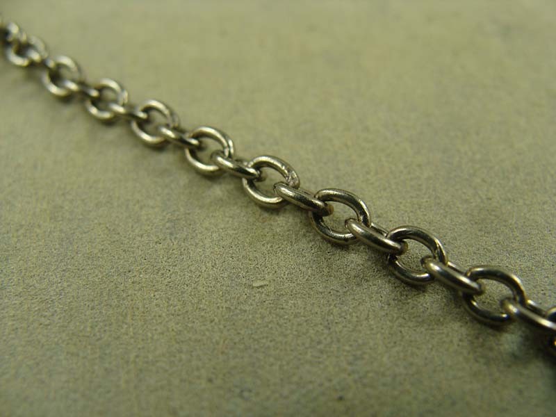23.62″ Pure Titanium Necklace 3.5mm O shaped chain Anti-allergy Necklace