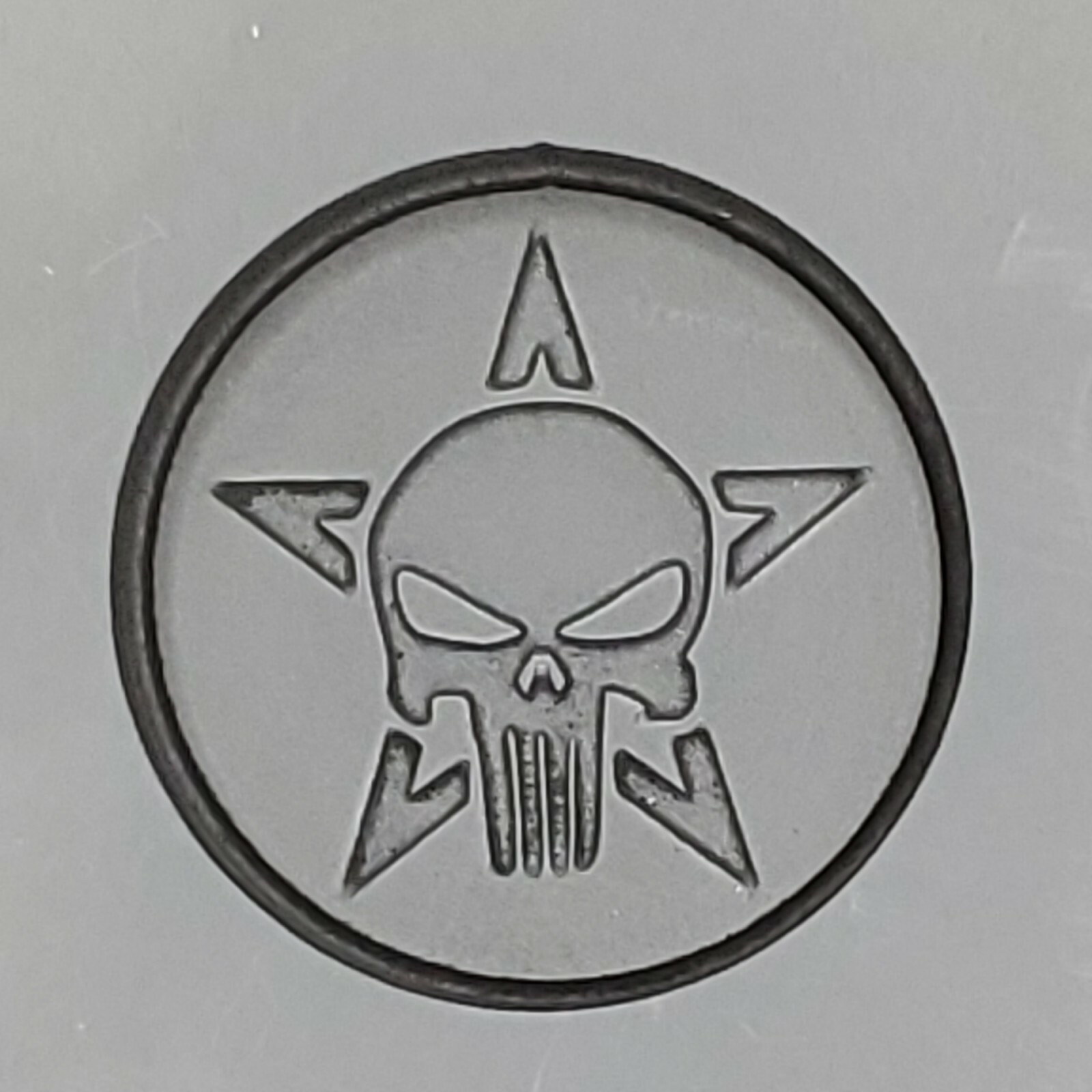 Punisher 3D Graphite Ingot Mold for Gold Silver Copper Tin Melting Casting 3