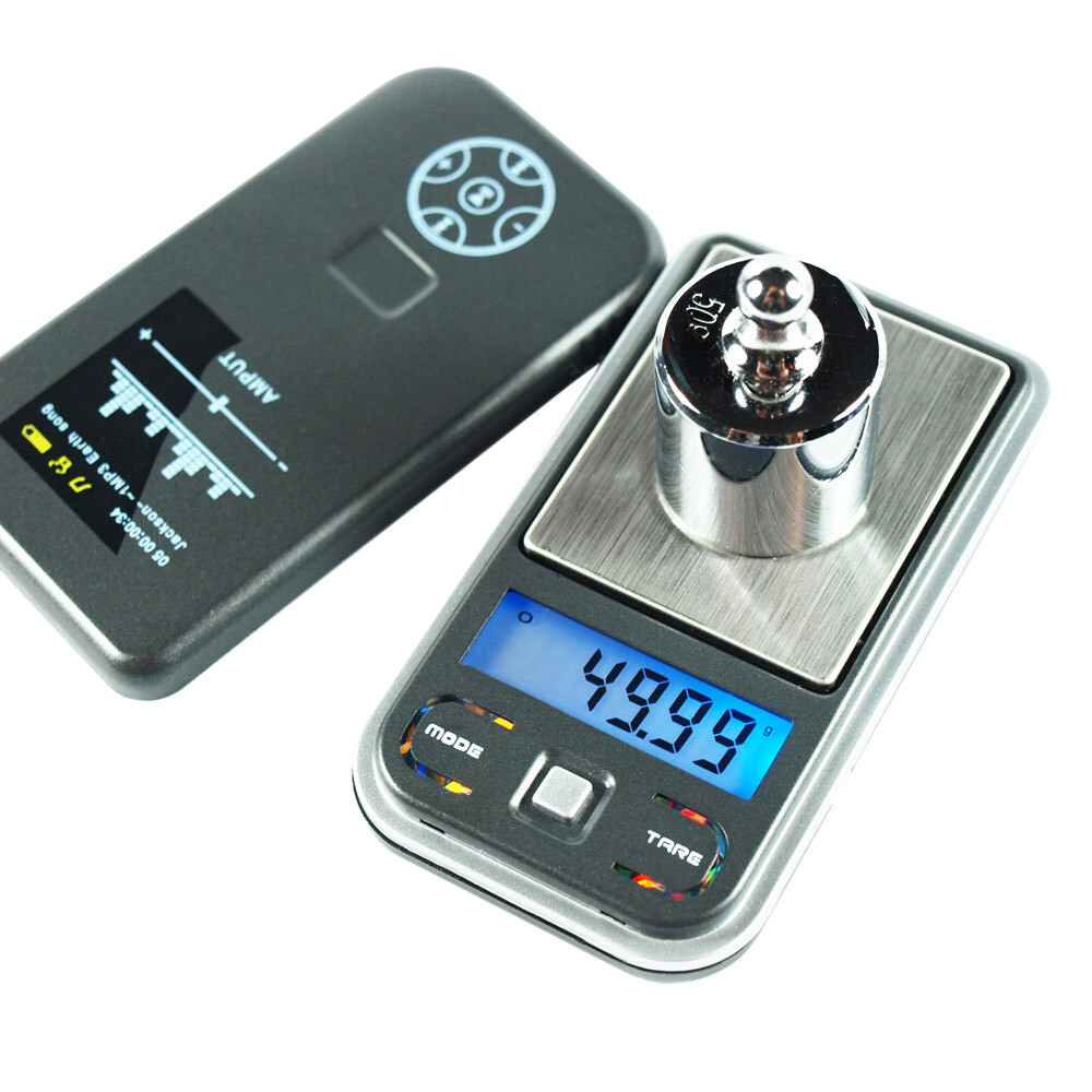 100g x 0.01g Digital Pocket Scale Ultra Mini scale with 100g calibration weights
