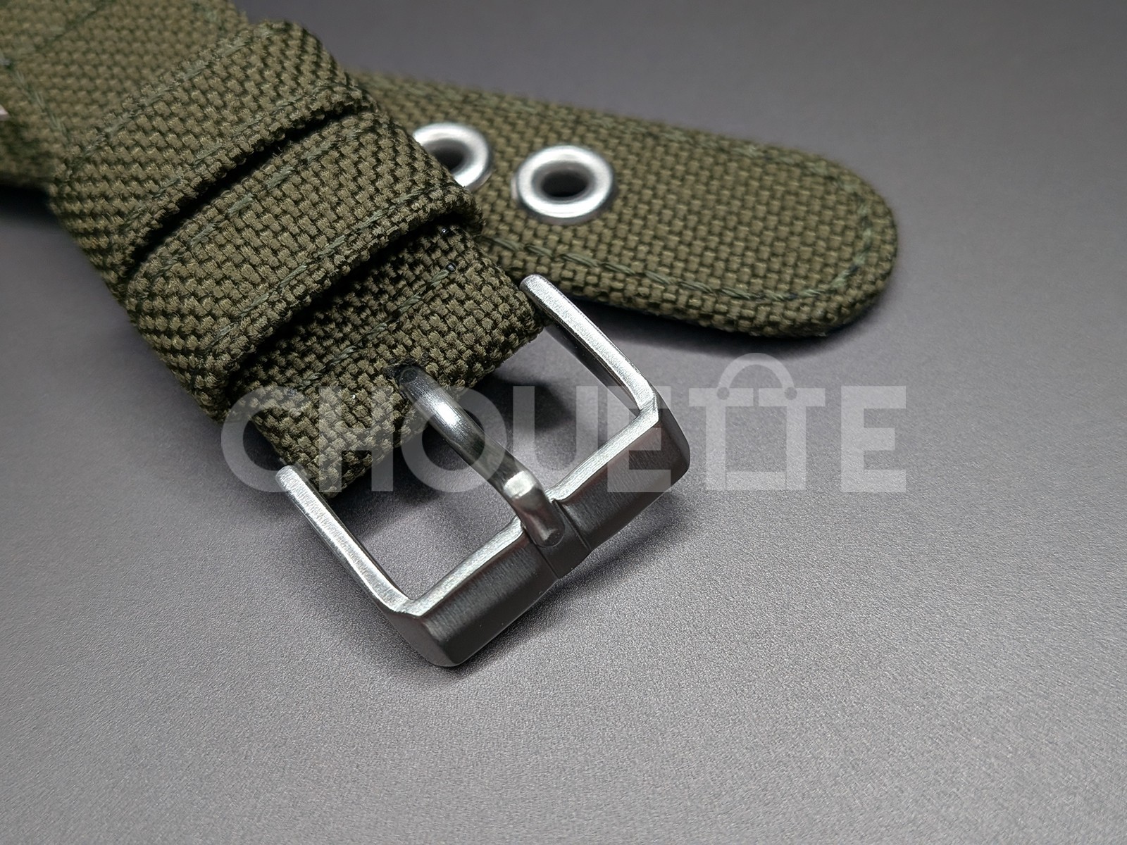 OEM Citizen 18mm Green Canvas Watch Band for Eco-Drive BM8180-03E, E101-S006597